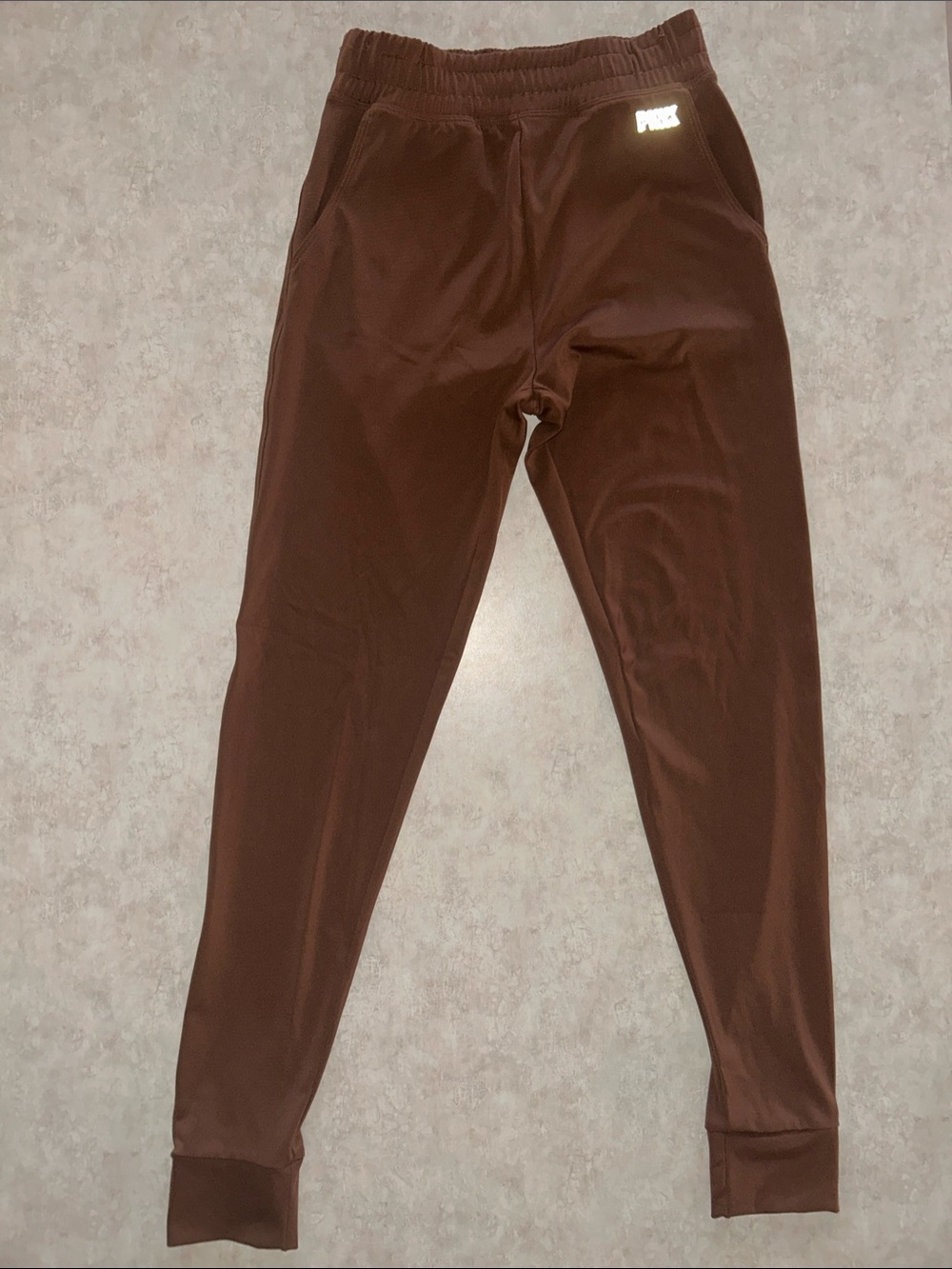 PINK Victoria's Secret Brown Track Joggers
